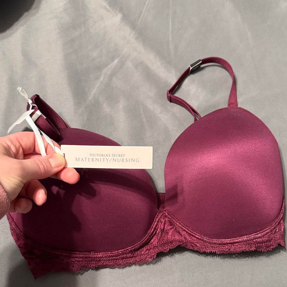 Victoria's Secret Deep Purple Nursing Bra